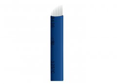 0.25MM Blue 17 Pins Permanent Makeup Eyebrow Tattooing Blade 361 Medical Stainless Steel Material