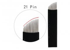 0.18MM Permanent Makeup Needles 3D Eyebrow 21 Pins Sharping Microbladings