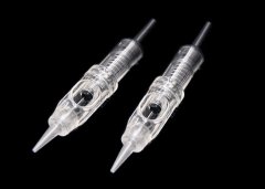 Screw Cartridge Tattoo Needles Permanent Makeup , Eyebrow Tattoo Shading Needles