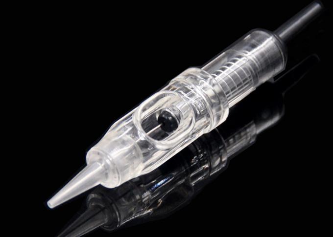 Screw Cartridge Tattoo Needles Permanent Makeup , Eyebrow Tattoo Shading Needles