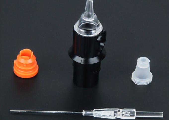 Black Cartridge Tattoo Machine Needle  For Semi - Permanent Makeup Lip Eyebrow