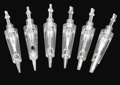 Electric Auto Micro Dermapen Needles Bayonet Nano Cartridge White Color
