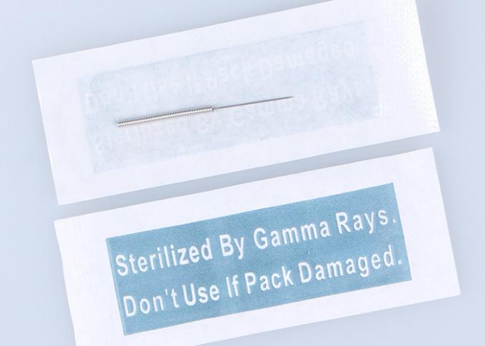 Professional Eyebrow Tattoo Needles , Permanent Makeup Merlin 1RL Tattoo Needle