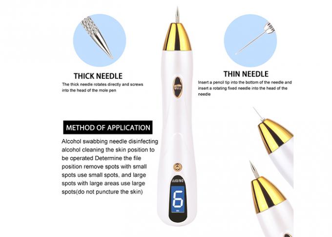Electric Permanent Makeup Tattoo Machine / Laser Spot Tattoo Freckle Removal Pen