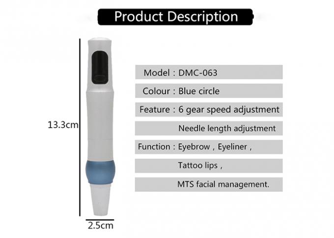 5v 0.3A Permanent Makeup Tattoo Equipment For Lip Eyeliner / Semi Tattoo Gun