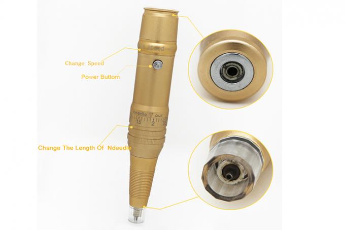 Aluminum Permanent Cosmetic Machine , Eyebrow / Lip / Eyeliner Tattoo Machine