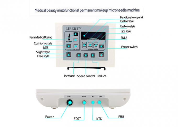 White Color Permanent Makeup Tattoo Machine For Liberty Tattoo Machine
