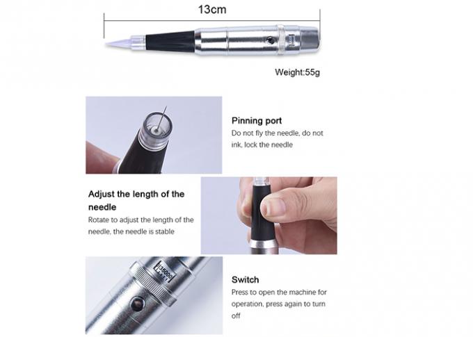 Popular 7V Semi Permanent Makeup Machine Easy Operate With Infinite Variable Speed