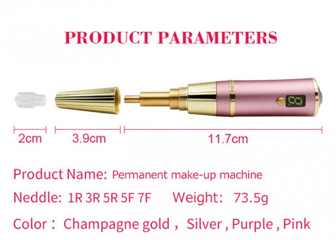 Digital Professional Semi Permanent Makeup Eyebrow Lip Tattoo Gun