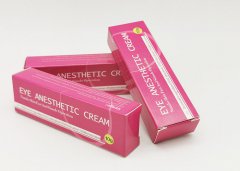 10G Eye Pink Tattoo Numbing Cream , Lidocaine Waxing Painless Anesthetic Cream