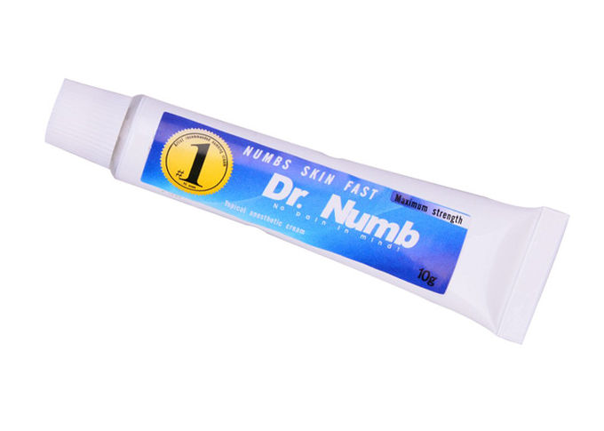 10G Painless Tattoo Cream , Eyebrow / Lip Permanent Makeup Numbing Cream