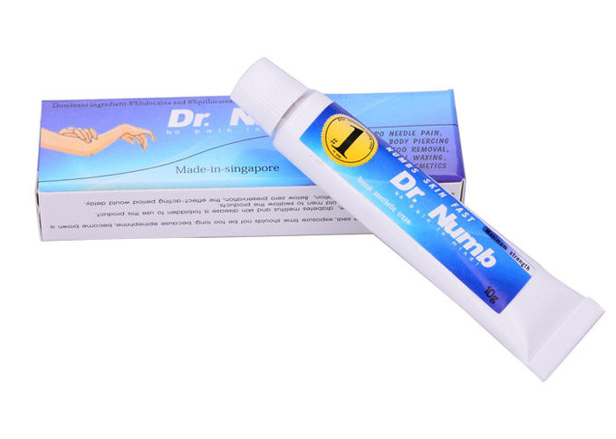 10G Painless Tattoo Cream , Eyebrow / Lip Permanent Makeup Numbing Cream