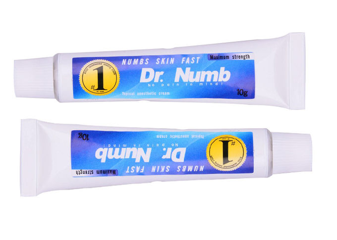 10G Painless Tattoo Cream , Eyebrow / Lip Permanent Makeup Numbing Cream