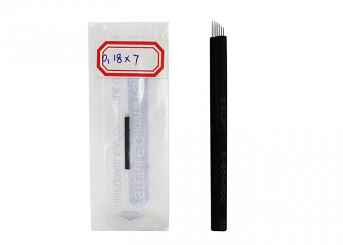 0.18MM 7Pins Microblading Needles Permanent Makeup Eyebrow Tattoo Blade