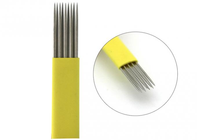 Double Row Microshading Needles Permanent Makeup 9M Double Shading Blades