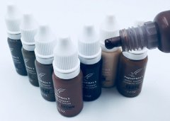 Englandkiay Permanent Makeup Pigments Iron Oxide Material Eyebrow Pigment Ink