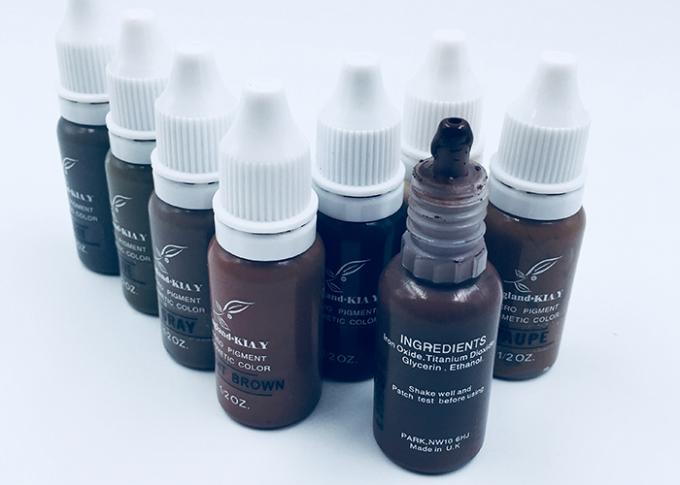 Englandkiay Permanent Makeup Pigments Iron Oxide Material Eyebrow Pigment Ink