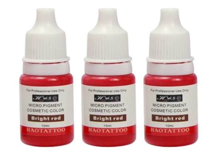 Semi Permanent Makeup Pigments , Cosmetic Tattoo Ink For Eyebrow / Lip / Eyeliner
