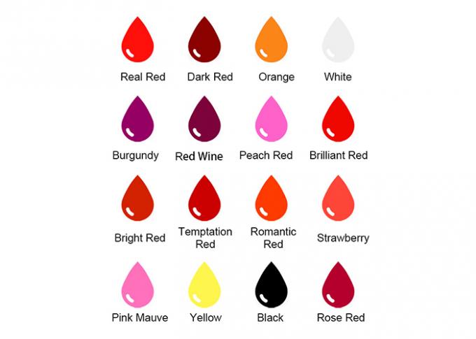 10ML Liquid Permanent Makeup Pigments , Cosmetic Beauty Lip Tattoo Ink