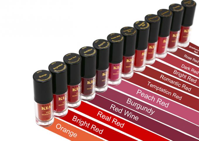 Natural Plant Semi Permanent Tattoo Ink Pigment Non - Toxic 3 Years Validity