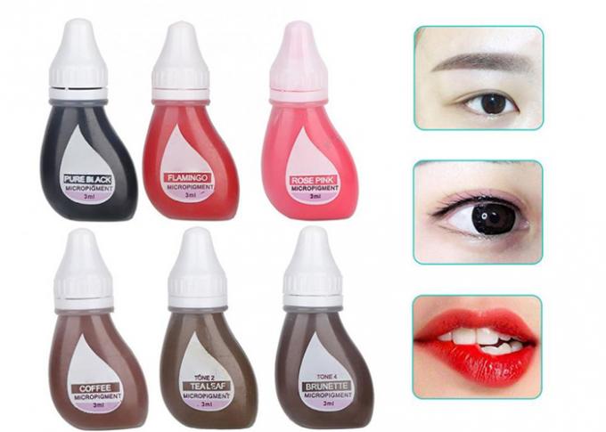 3ML USA Biotouch Permanent Makeup Pigments Pure Plant Eyebrow Lip Eyeliner Micropigment