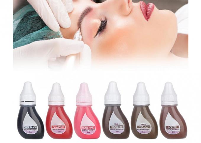3ML USA Biotouch Permanent Makeup Pigments Pure Plant Eyebrow Lip Eyeliner Micropigment