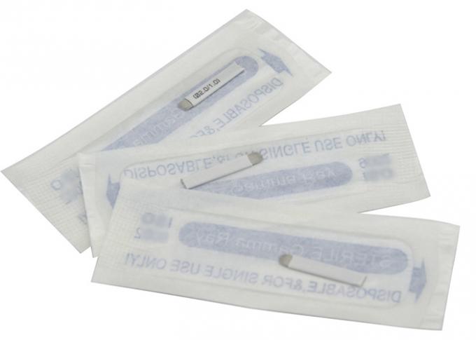 Stainless Steel Tattoo Needles , 0.2MM White 16 Pins Permanent Tattoo Needle