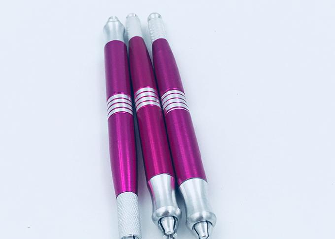 Double Head Permanent Makeup Manual Pen Plastic Material for Eyebrow / Tattooing