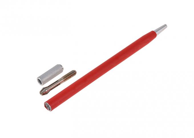 Red 13.5CM Permanent Makeup Manual Pen Round Eyebrow Fog Needles Manual Pen