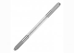 Crystal Permanent Eyebrow Tattoo Pen , Dual Head Microblading Eyebrow Pen