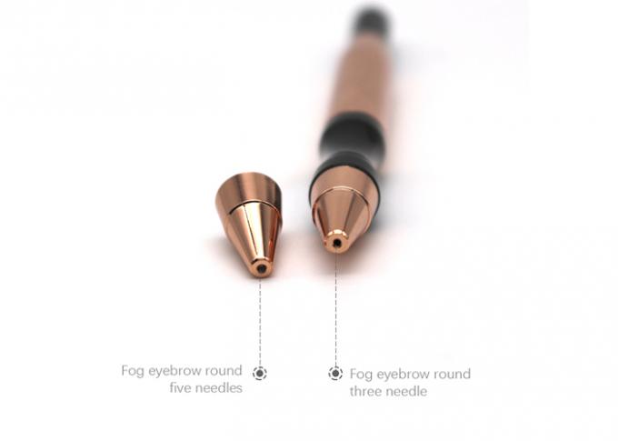 Gold Fog Semi Makeup Manual Eyebrow Tattoo Pen Aluminum Alloy Material