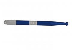 Blue Permanent Makeup Manual Pen Tattoo Eyebrow Microblading Hand Pen