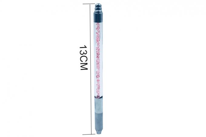 Manual Tattoo Pen Permanent Makeup Tools Acrylic Material White / Pink / Purple Color