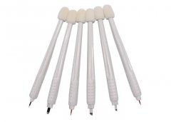 White Disposable Permanent Makeup Tools , Microblading Eyebrow Pen