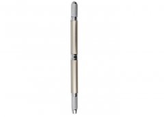 Champagne Color Cosmetic Tattoo Pen , 3D Eyebrow Microblading Hand Tool