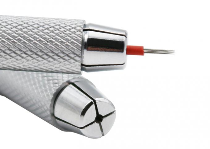 Champagne Color Cosmetic Tattoo Pen , 3D Eyebrow Microblading Hand Tool