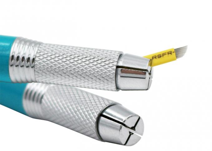 Eyebrow Permanent Makeup Manual Pen , Manual Tattoo Pen For Eyebrow