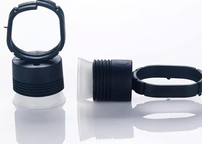 Black Permanent Makeup Accessories Ink Ring Tattoo Ink Cup With Spong
