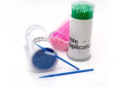 Disposable Permanent Makeup Accessories Eyelashes Cosmetic Brush / Swab