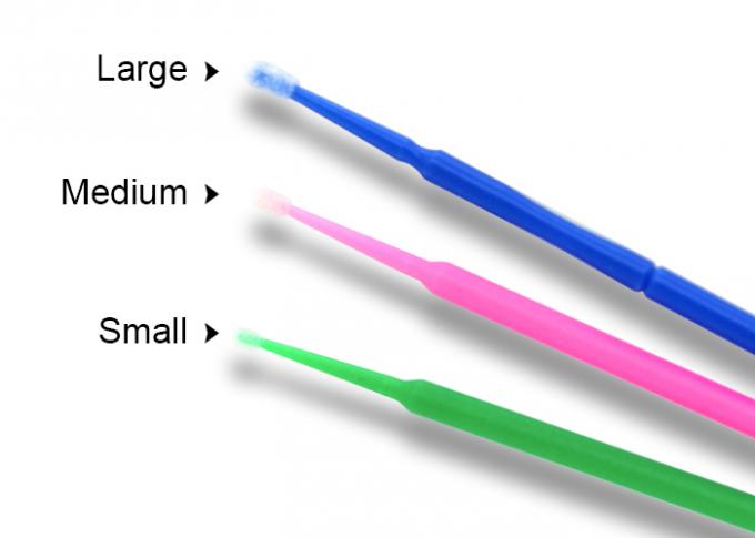 Disposable Permanent Makeup Accessories Eyelashes Cosmetic Brush / Swab