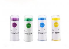 Mini Individual Eyebrow Extension Makeup Cotton Swabs For Salon And Home