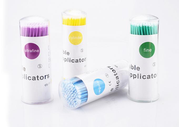 Mini Individual Eyebrow Extension Makeup Cotton Swabs For Salon And Home