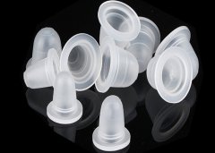Silicone Tattoo Pigment Cups , Plastic Pigment Cups Color / Size Customized