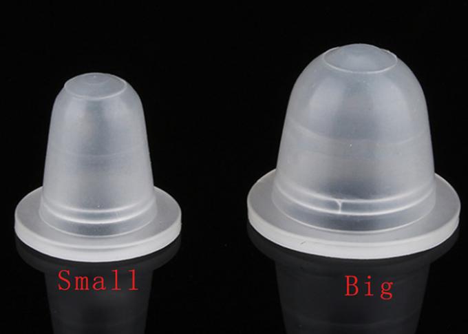 Silicone Tattoo Pigment Cups , Plastic Pigment Cups Color / Size Customized
